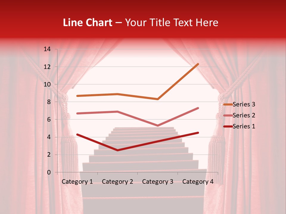 Theatrical Entrance Enter PowerPoint Template