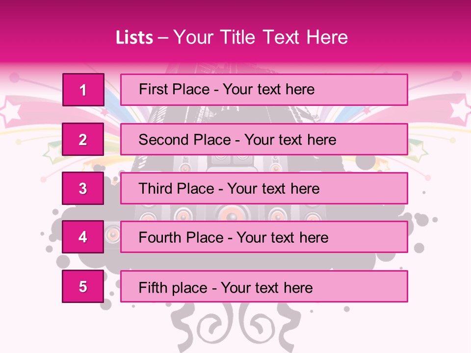 Panic Type Teenager PowerPoint Template