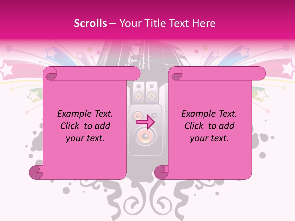 Panic Type Teenager PowerPoint Template