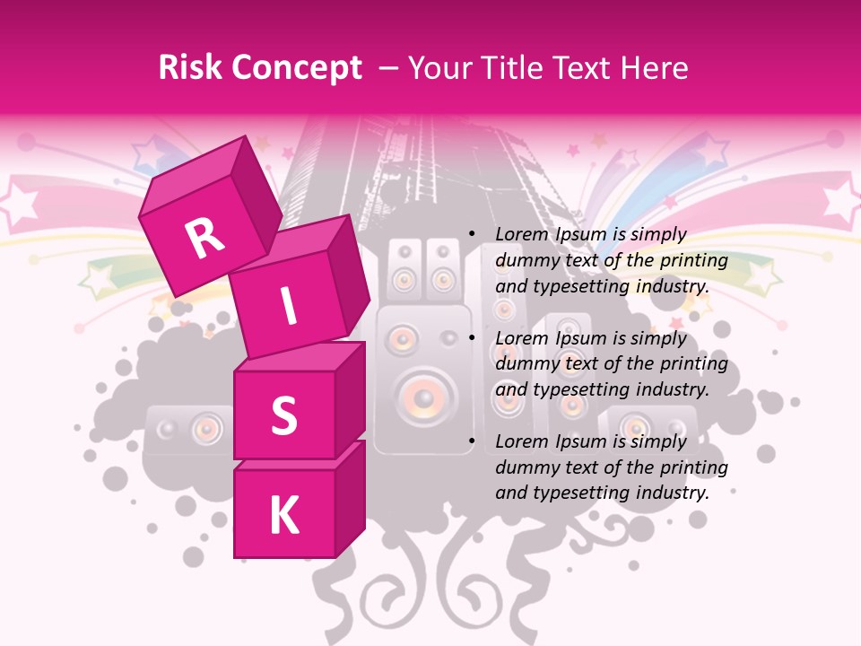 Panic Type Teenager PowerPoint Template