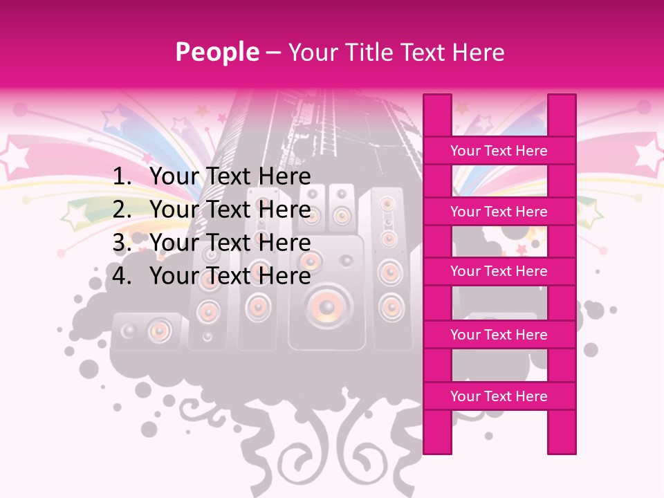 Panic Type Teenager PowerPoint Template