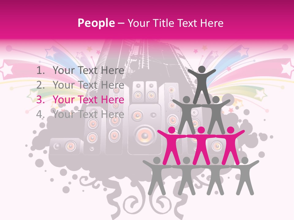 Panic Type Teenager PowerPoint Template