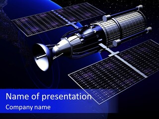 Distant Aero Effects PowerPoint Template
