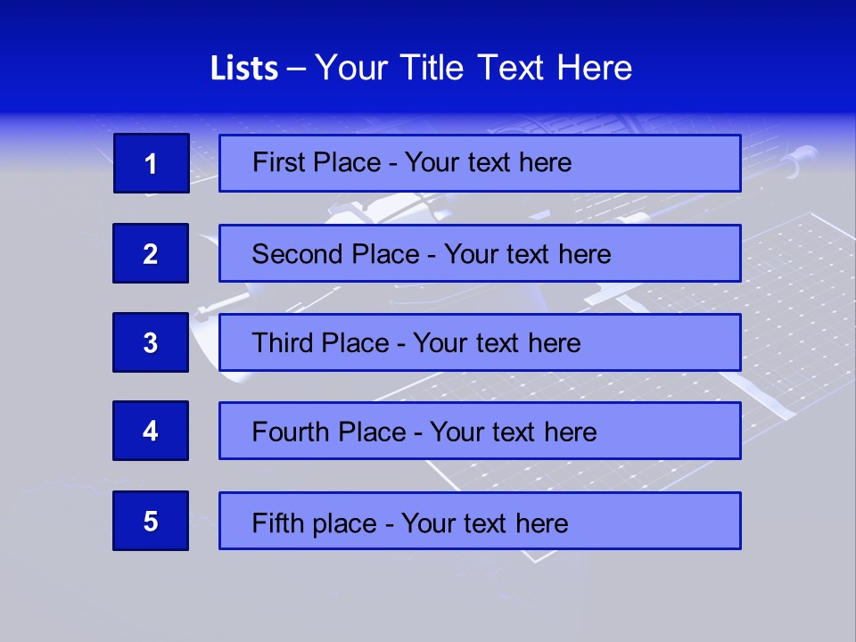 Distant Aero Effects PowerPoint Template