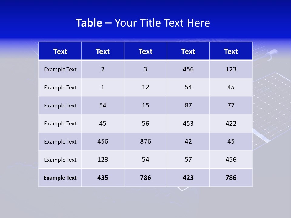 Distant Aero Effects PowerPoint Template