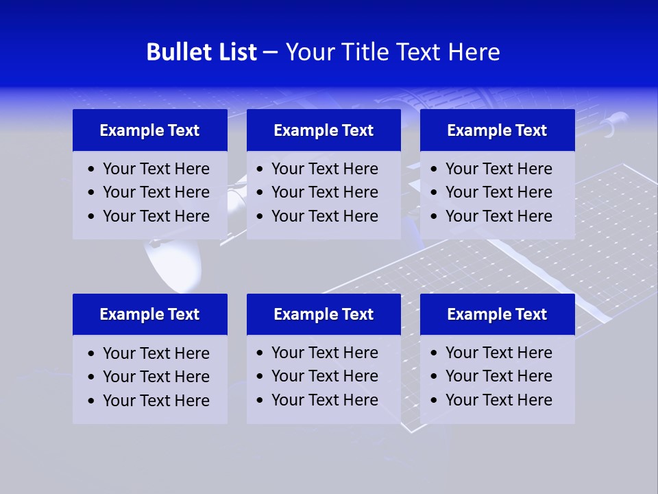 Distant Aero Effects PowerPoint Template