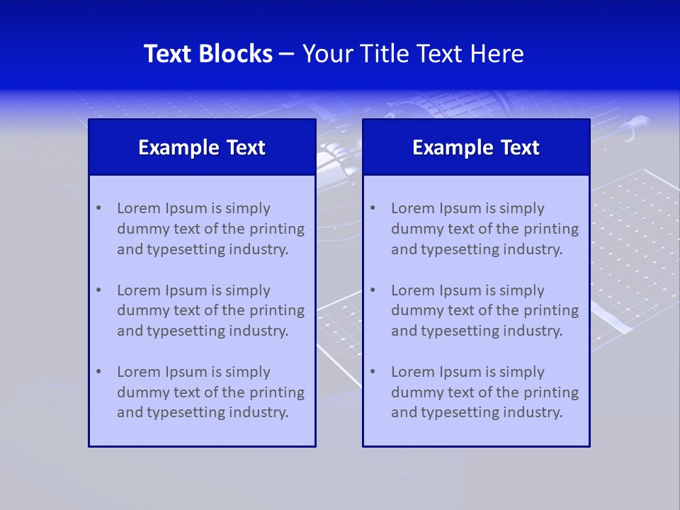 Distant Aero Effects PowerPoint Template