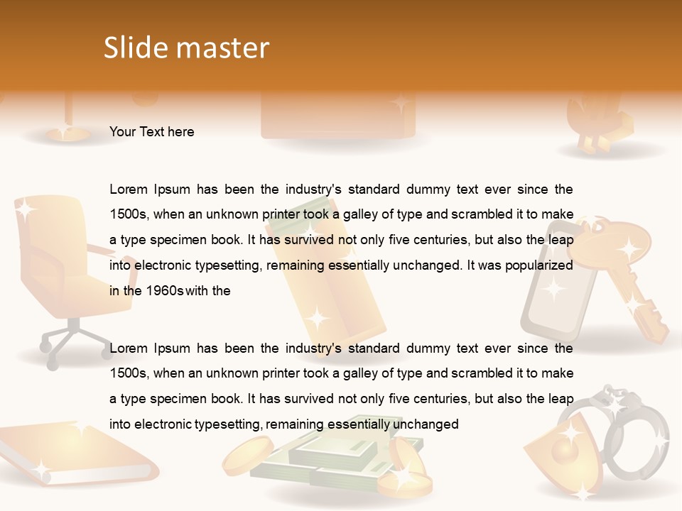 Burst Detonation Sun PowerPoint Template