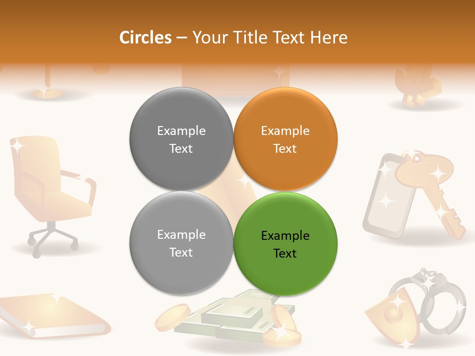 Burst Detonation Sun PowerPoint Template