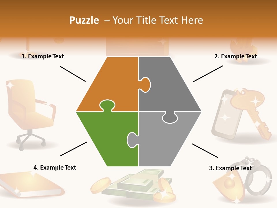 Burst Detonation Sun PowerPoint Template