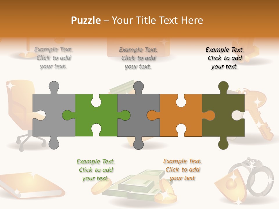 Burst Detonation Sun PowerPoint Template