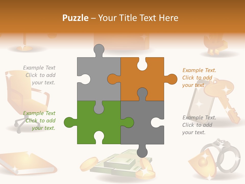 Burst Detonation Sun PowerPoint Template