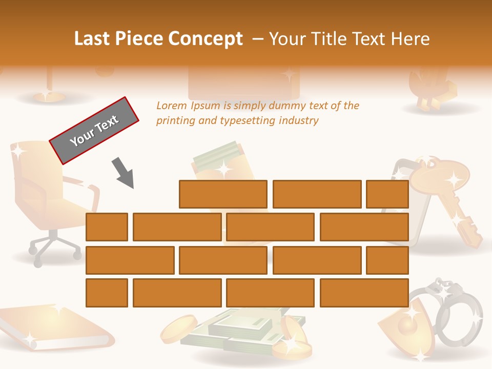 Burst Detonation Sun PowerPoint Template
