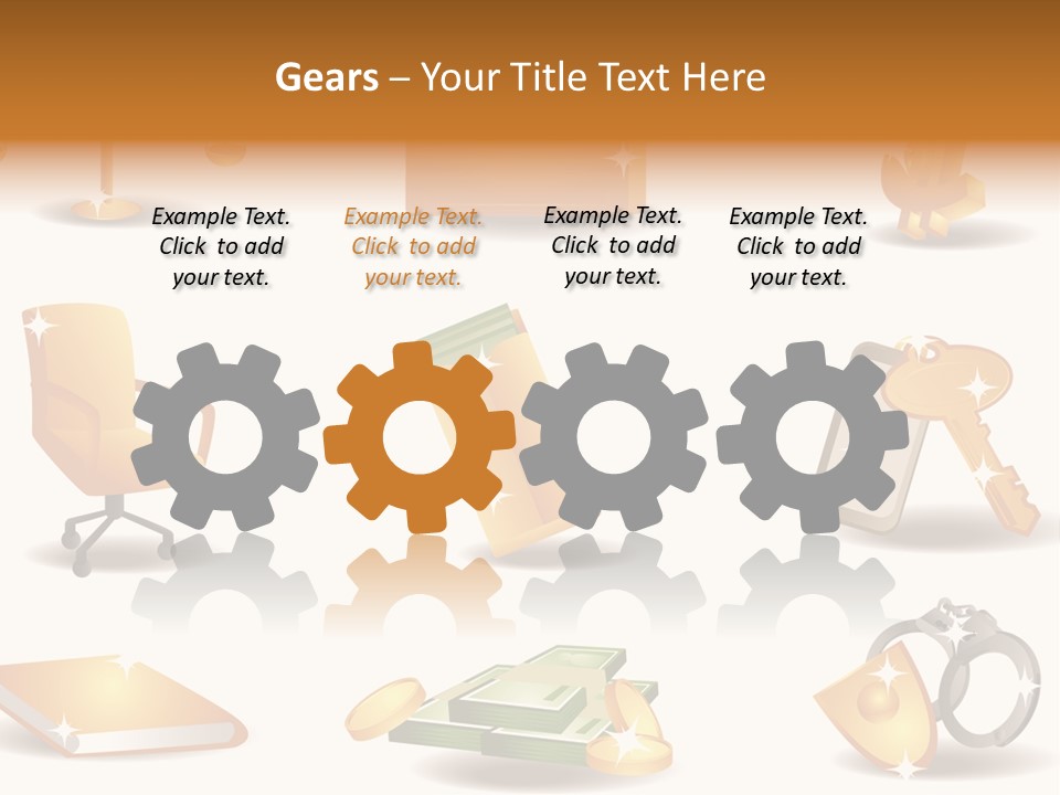 Burst Detonation Sun PowerPoint Template