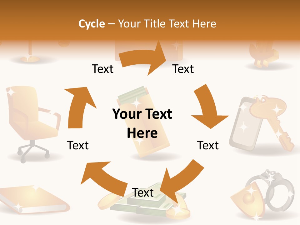 Burst Detonation Sun PowerPoint Template