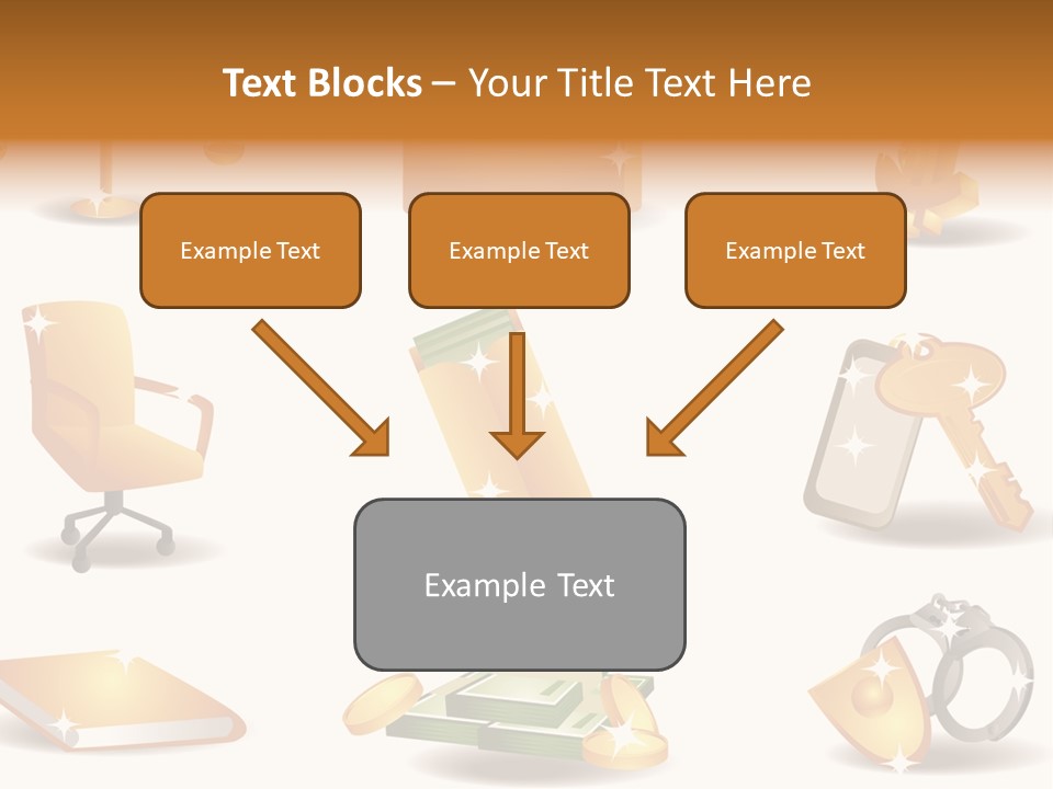 Burst Detonation Sun PowerPoint Template
