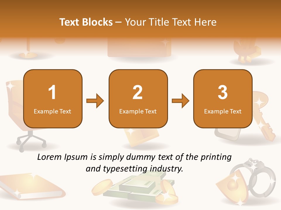 Burst Detonation Sun PowerPoint Template