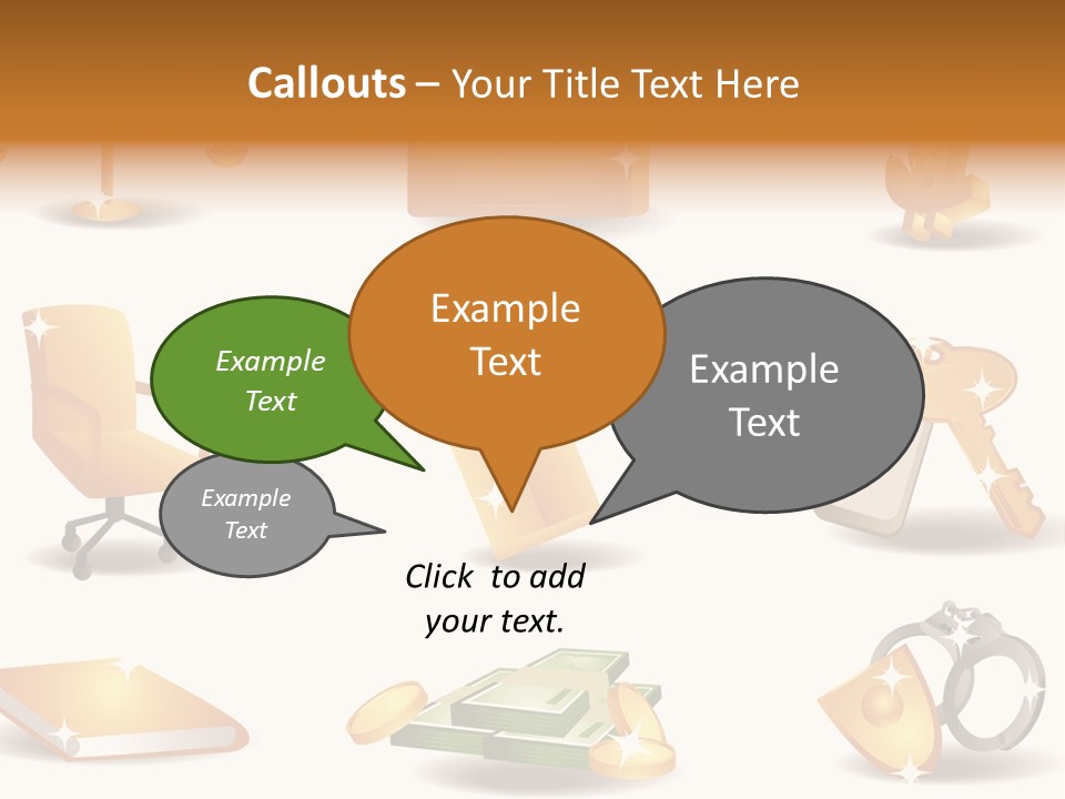 Burst Detonation Sun PowerPoint Template