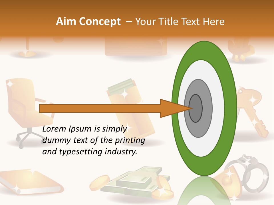 Burst Detonation Sun PowerPoint Template