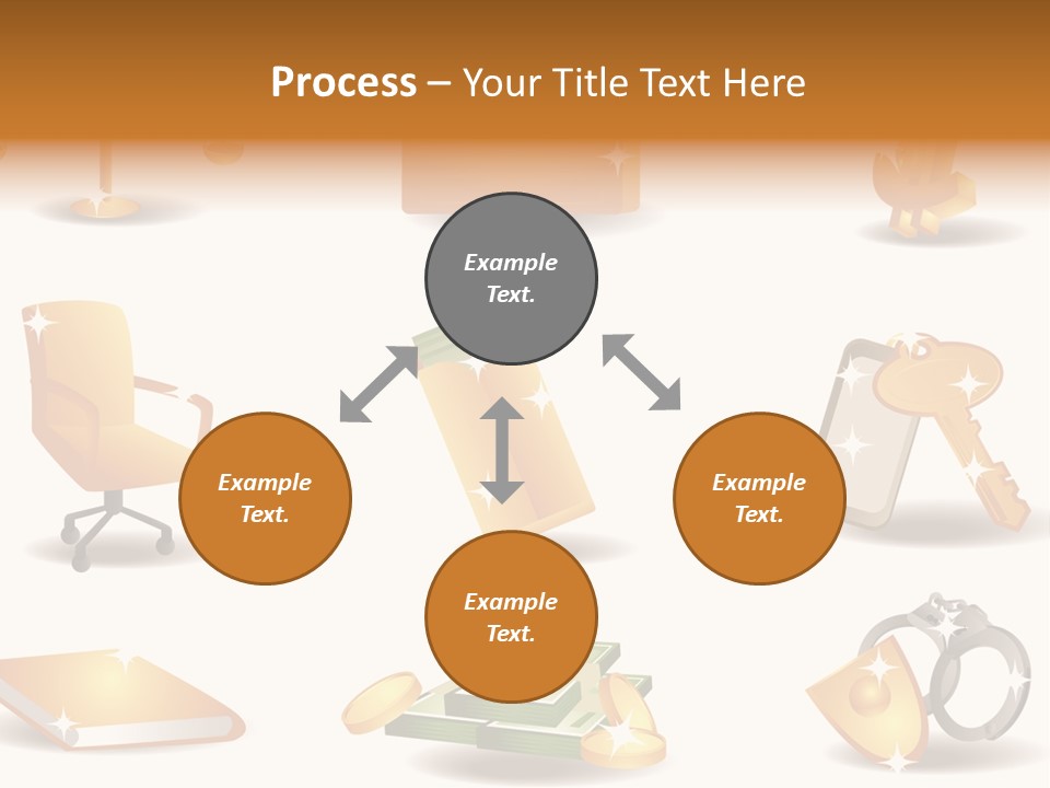 Burst Detonation Sun PowerPoint Template