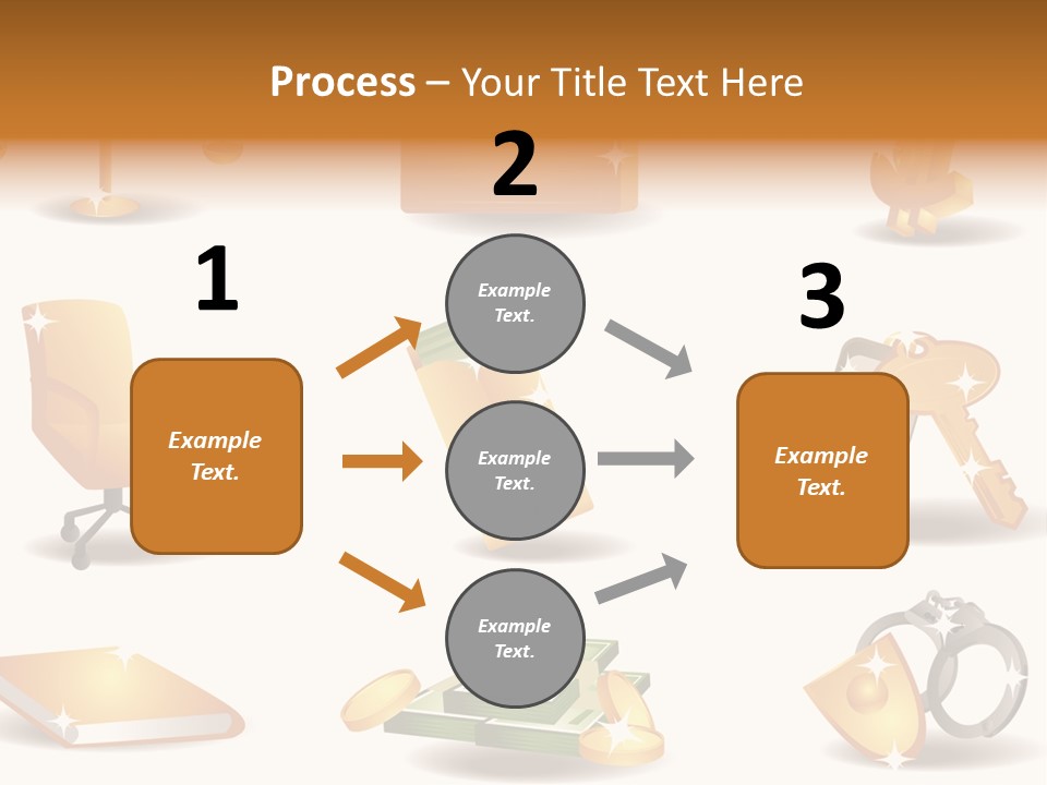 Burst Detonation Sun PowerPoint Template