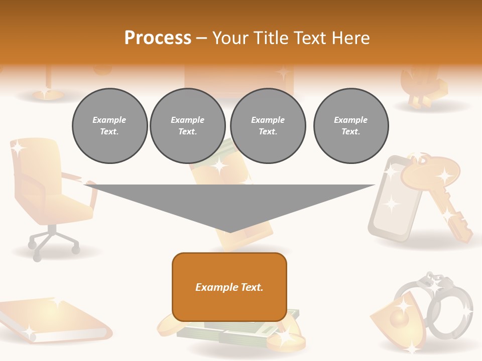 Burst Detonation Sun PowerPoint Template