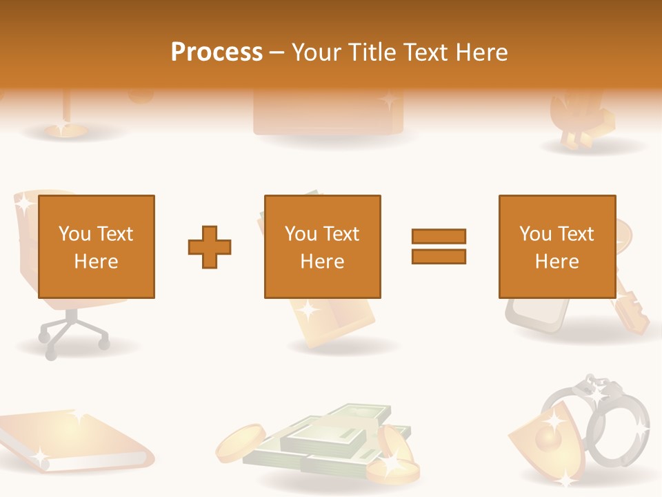 Burst Detonation Sun PowerPoint Template