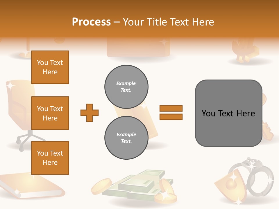 Burst Detonation Sun PowerPoint Template