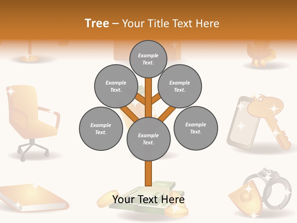 Burst Detonation Sun PowerPoint Template
