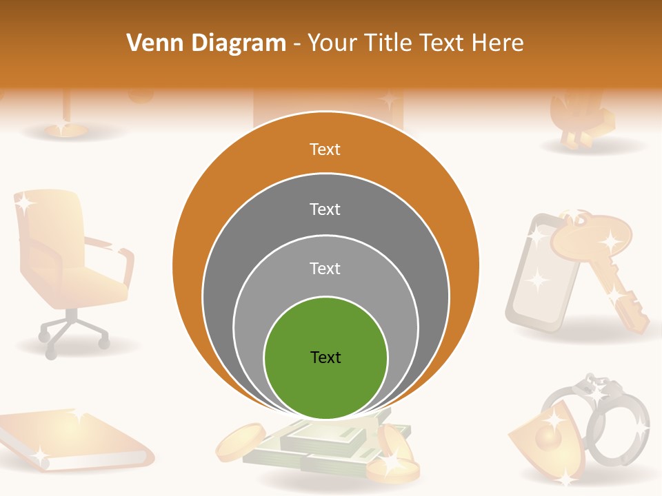Burst Detonation Sun PowerPoint Template