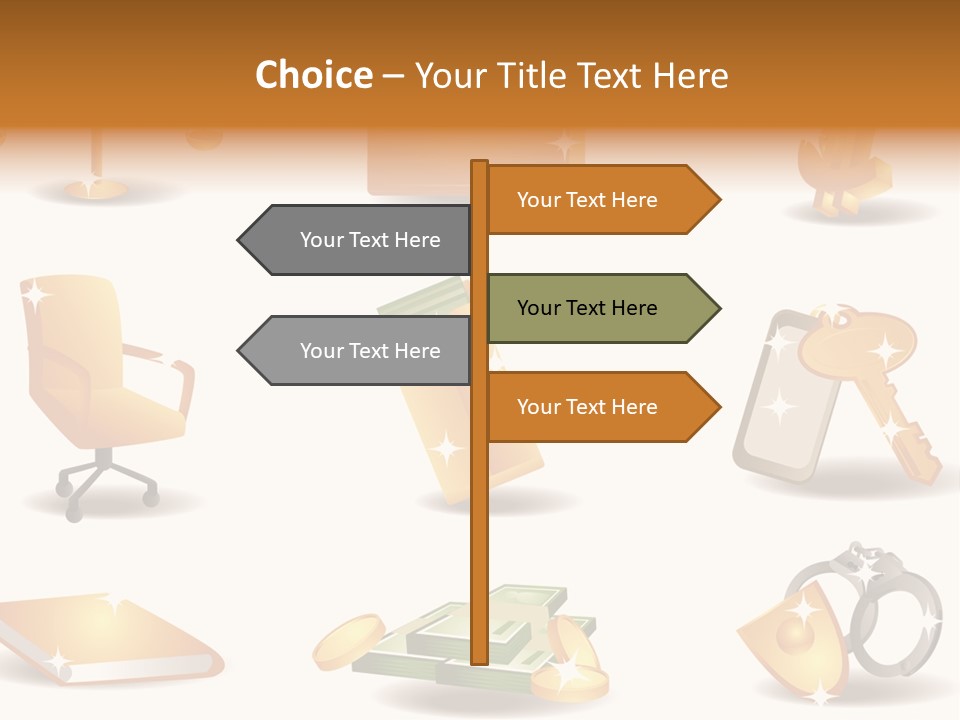 Burst Detonation Sun PowerPoint Template