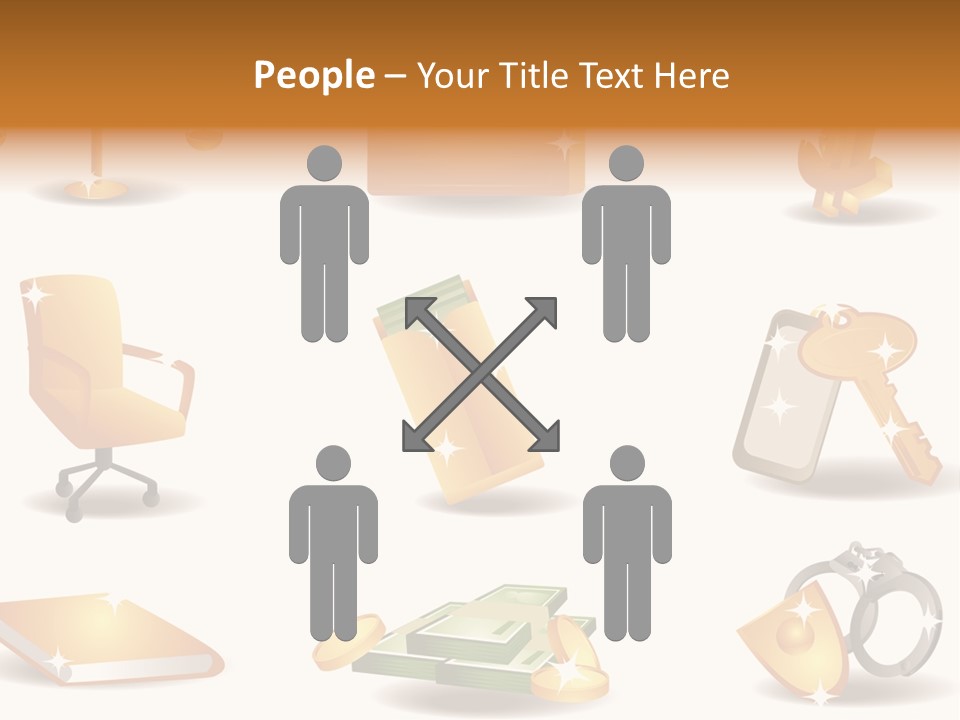 Burst Detonation Sun PowerPoint Template