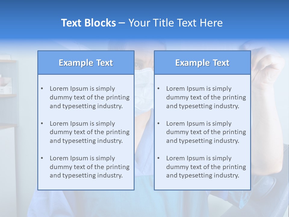 Orthodontics Surgeon Patient PowerPoint Template