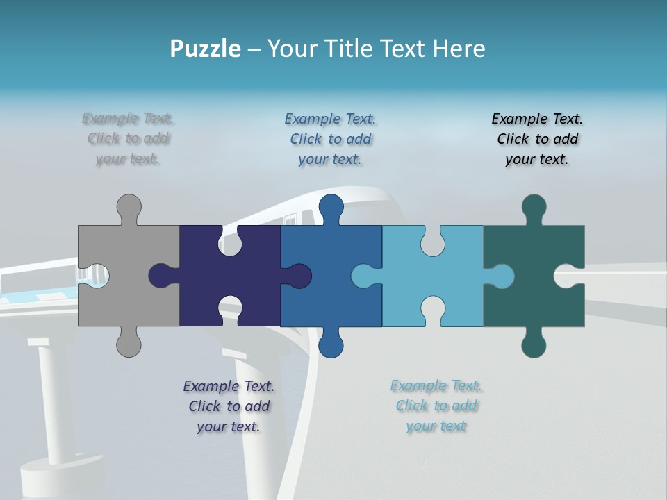 Platform Tube Background PowerPoint Template