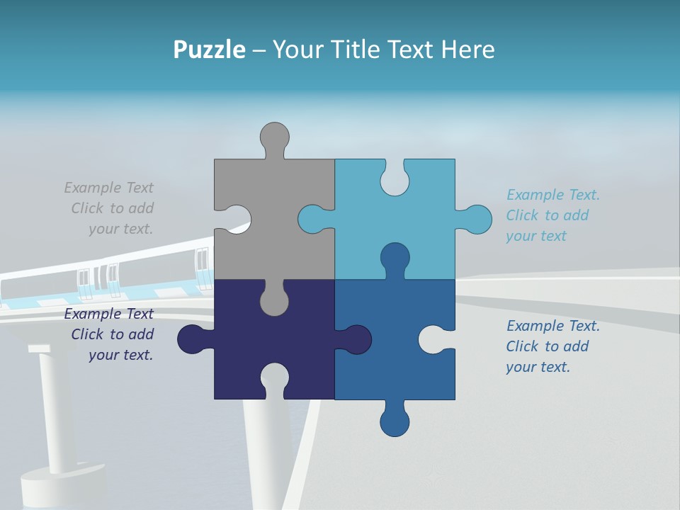 Platform Tube Background PowerPoint Template