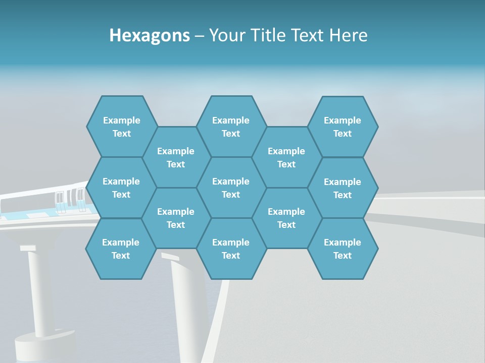 Platform Tube Background PowerPoint Template