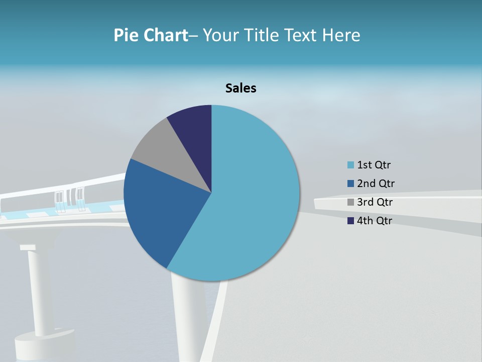 Platform Tube Background PowerPoint Template