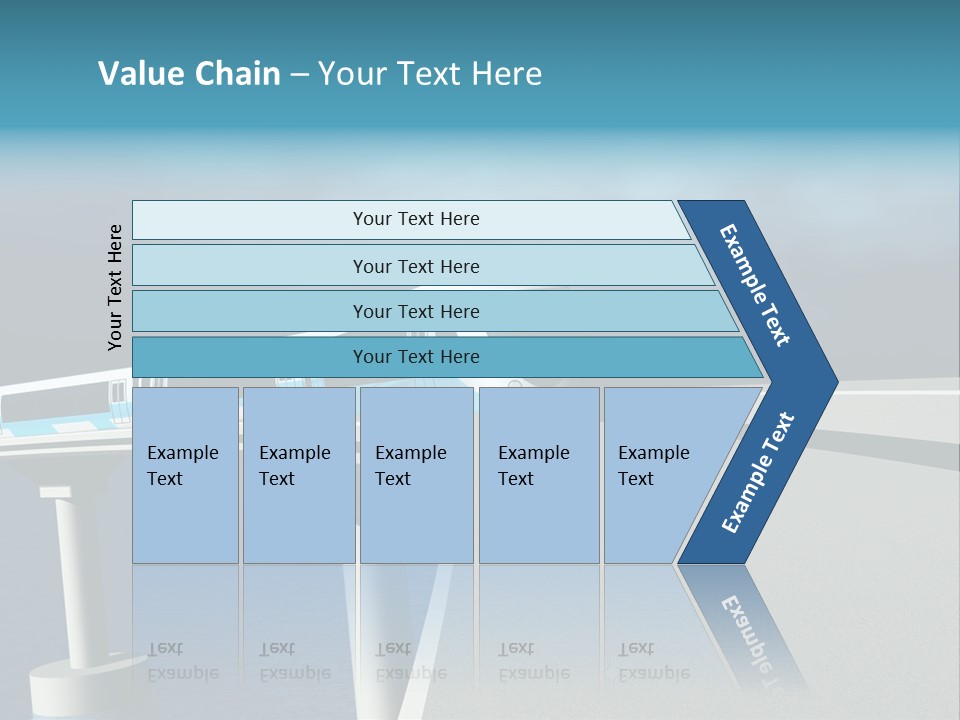 Platform Tube Background PowerPoint Template