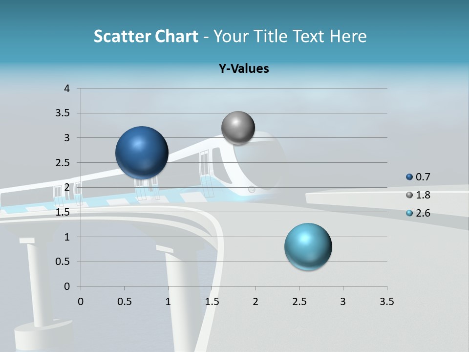 Platform Tube Background PowerPoint Template