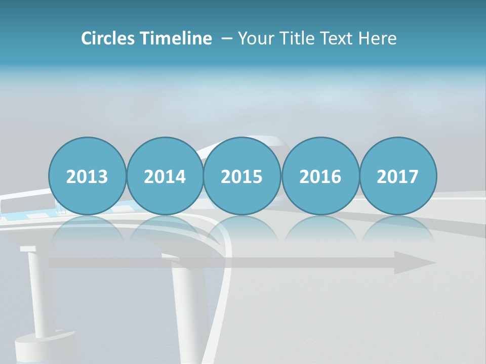 Platform Tube Background PowerPoint Template