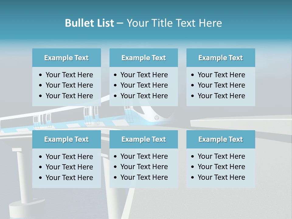 Platform Tube Background PowerPoint Template