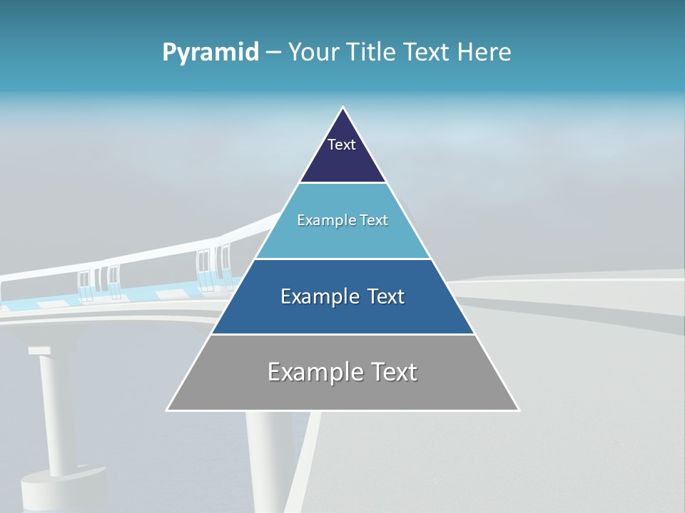 Platform Tube Background PowerPoint Template