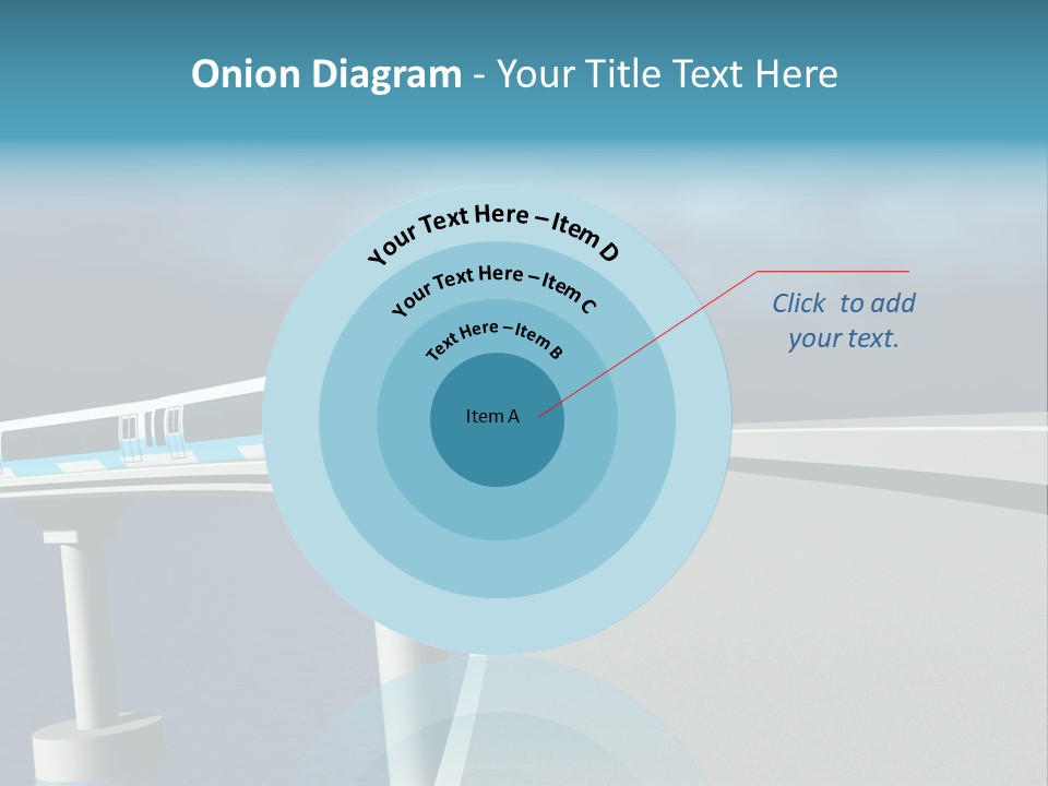 Platform Tube Background PowerPoint Template