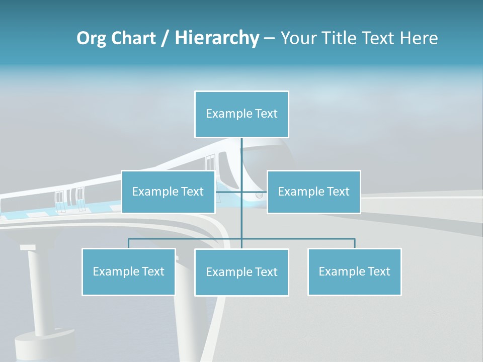 Platform Tube Background PowerPoint Template