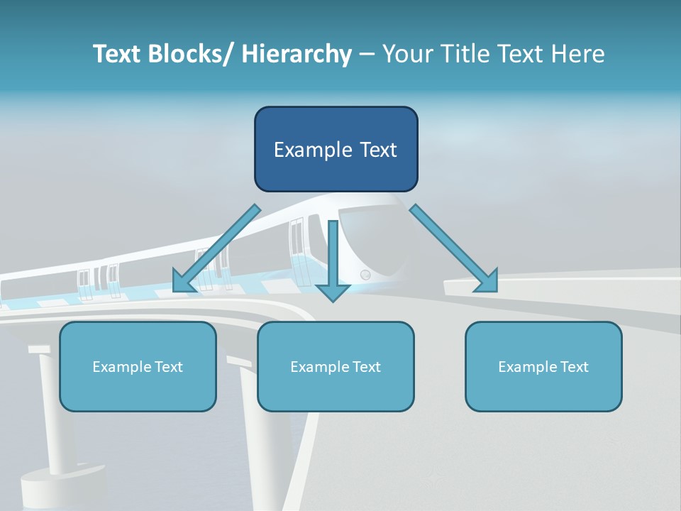 Platform Tube Background PowerPoint Template