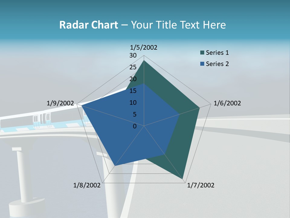 Platform Tube Background PowerPoint Template