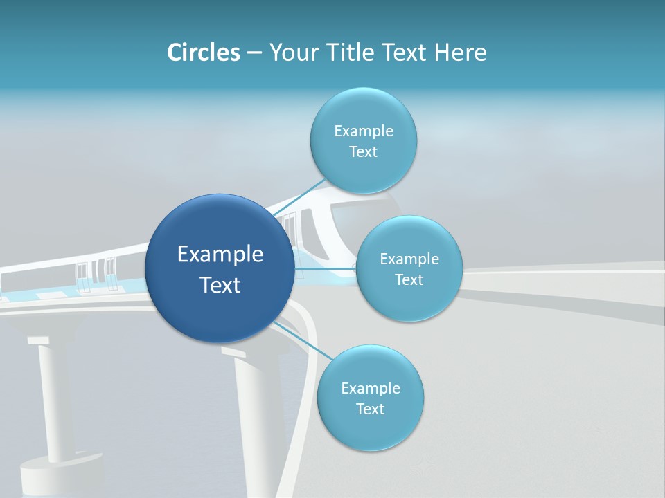 Platform Tube Background PowerPoint Template