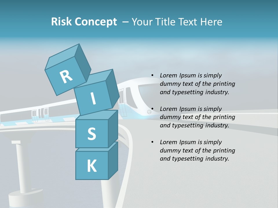 Platform Tube Background PowerPoint Template