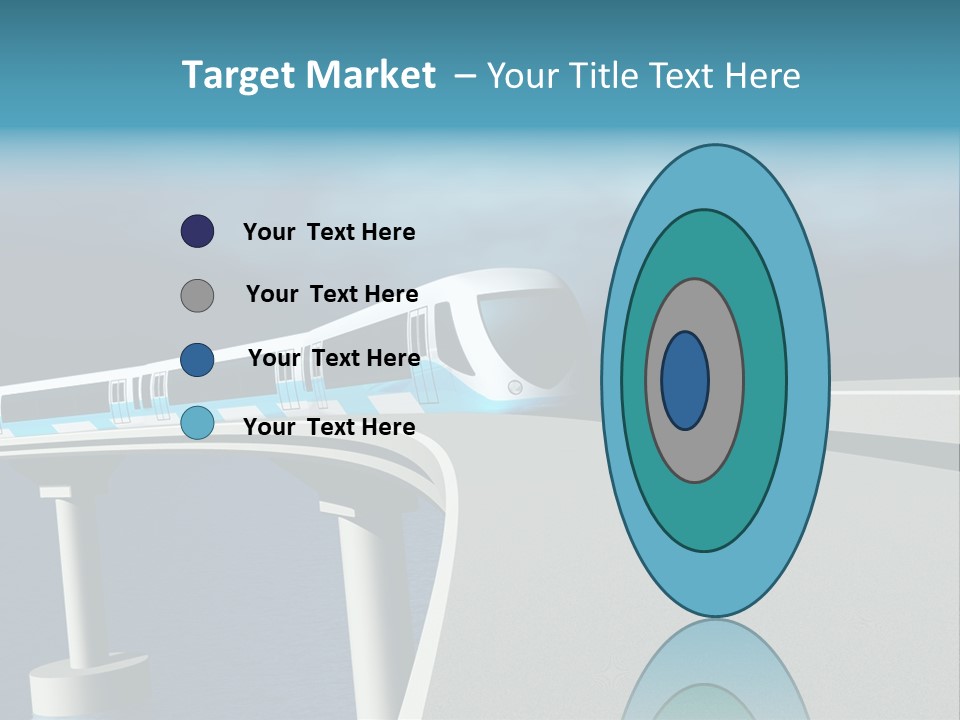 Platform Tube Background PowerPoint Template