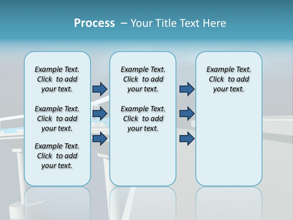 Platform Tube Background PowerPoint Template